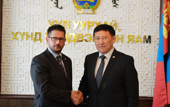 Дэд сайд Д.Загджав Куба улсын элчин сайдтай уулзлаа