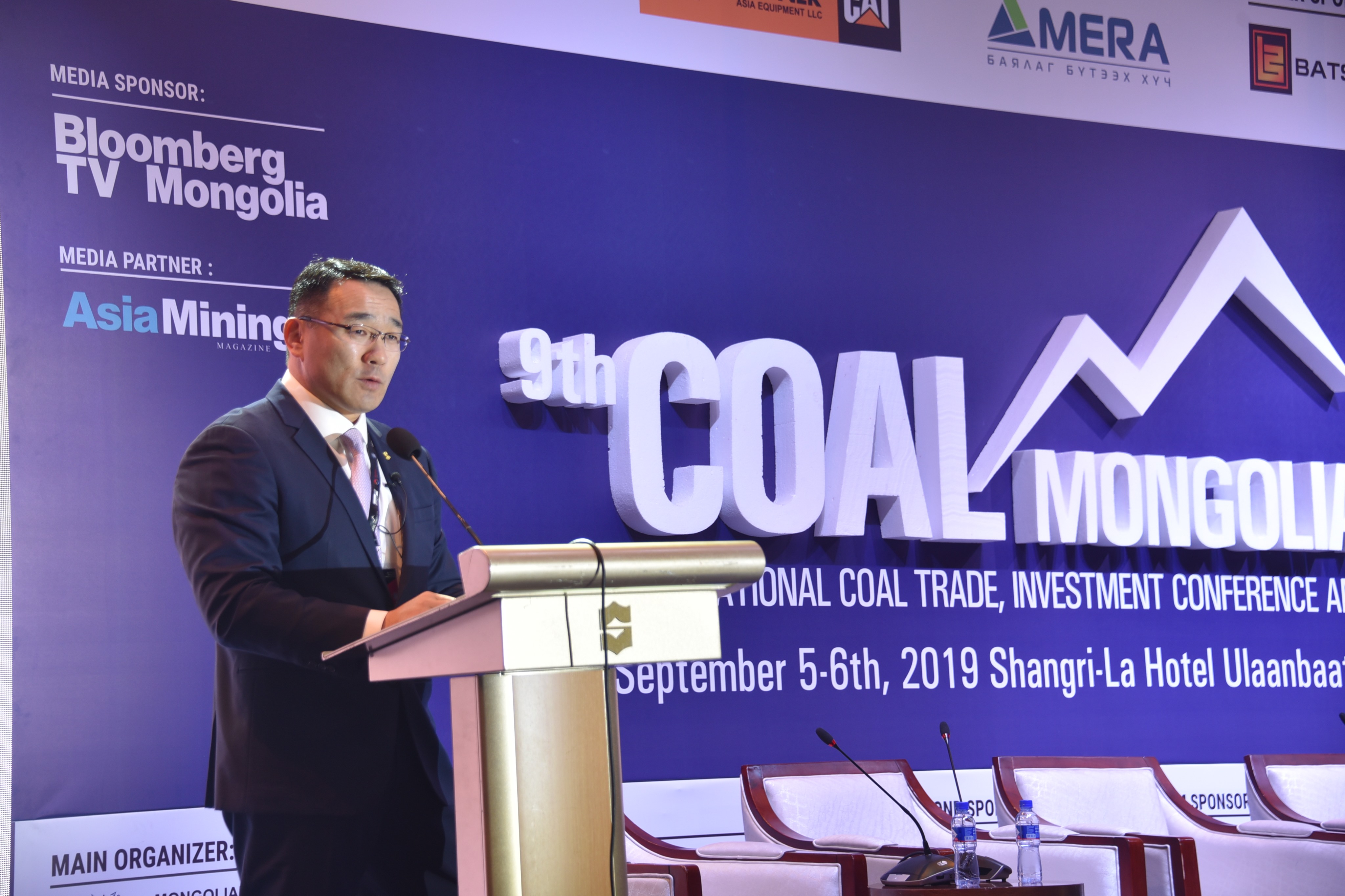 “COAL MONGOLIA 2019” ОЛОН УЛСЫН ЧУУЛГА УУЛЗАЛТ ДЭЭР УУХҮ-ИЙН САЙД Д.СУМЪЯАБАЗАРЫН ХЭЛСЭН ҮГ